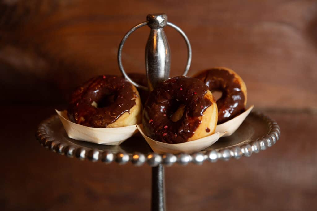 donuts at wedding
